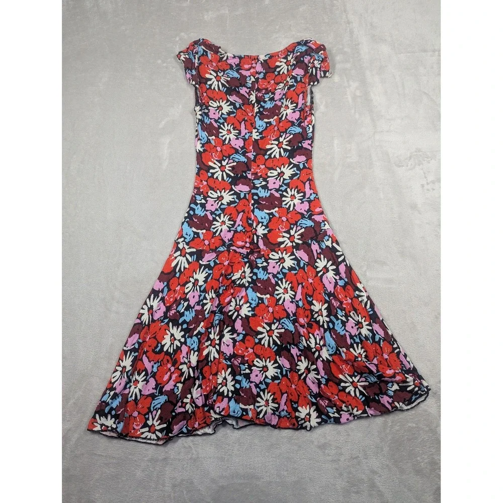 Free People Dress Womens XS Multicolor Mini Floral Key To Your‎ Heart Boho